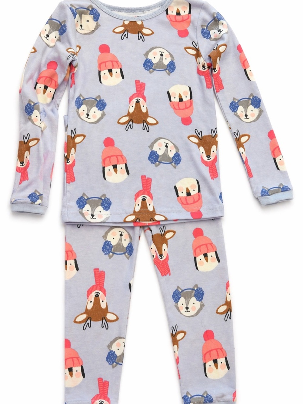 Carter’s Boys 3T Pajama Set 2PC Blue Toddler PJs Cozy Sleepwear NWOT - Picture 3 of 3